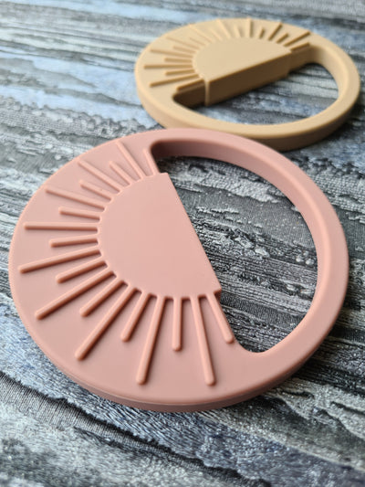 Blush & Nude Silicone Teethers (Pack of 2)