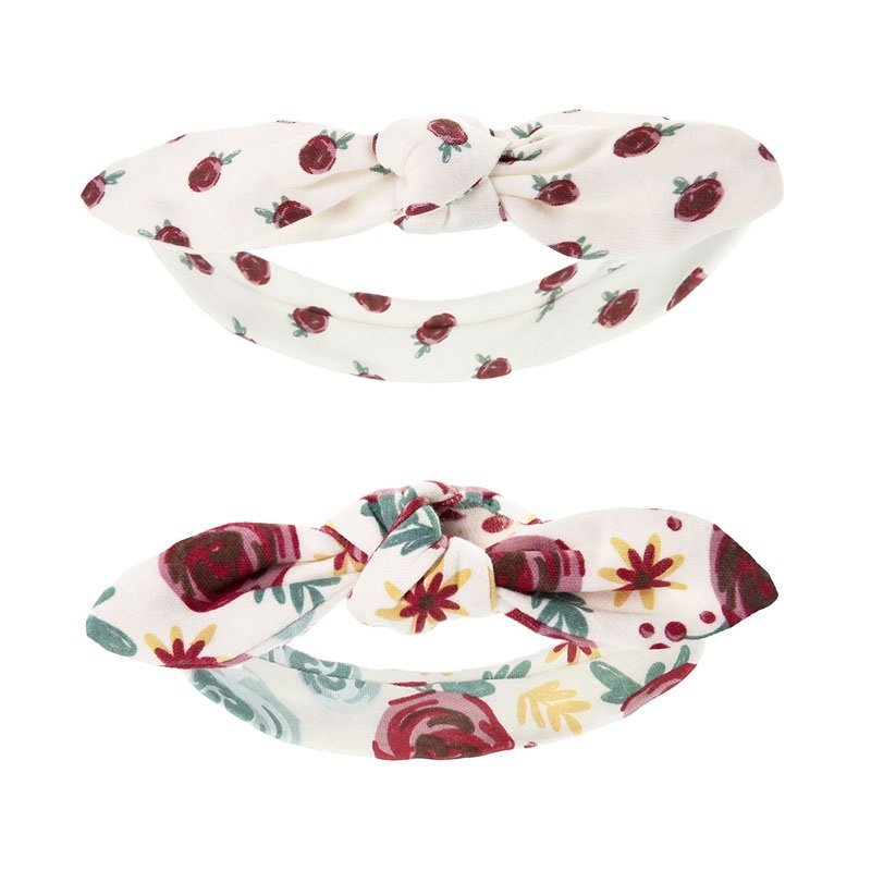 2 Pack Floral Headbands